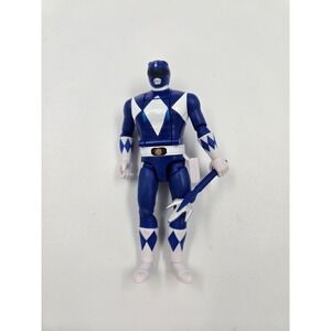 Toys | Blue Power Ranger Head Flip Action Figure 6 Inch Poseable With ...